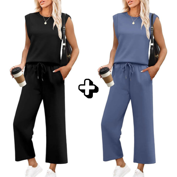 Conjunto Exclusivo Maelia Blusa e Calça - (Leve 2 Pague 1)