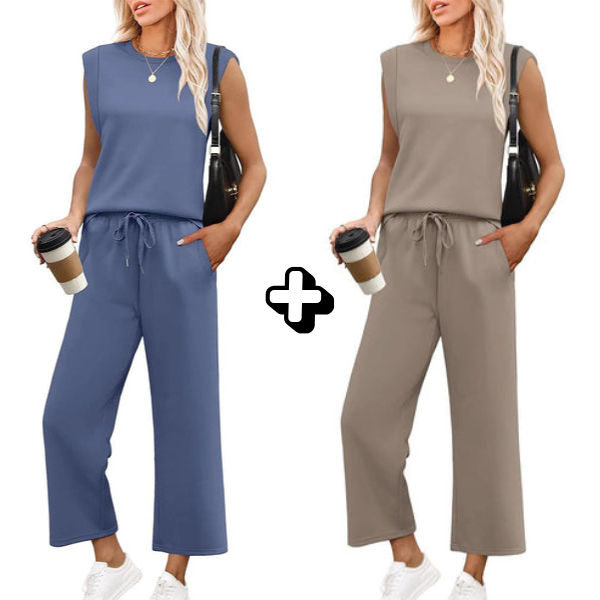 Conjunto Exclusivo Maelia Blusa e Calça - (Leve 2 Pague 1)