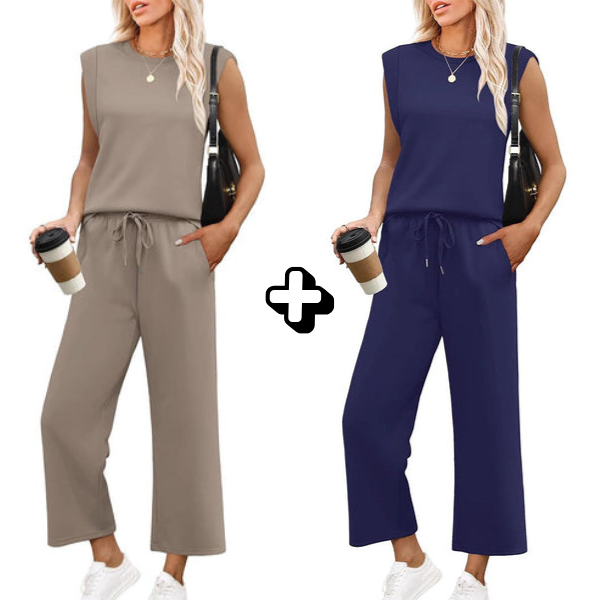 Conjunto Exclusivo Maelia Blusa e Calça - (Leve 2 Pague 1)