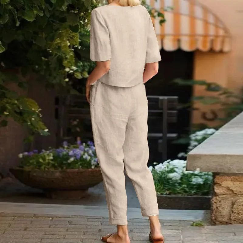 Conjunto Feminino Lorena – Blusa e Calça
