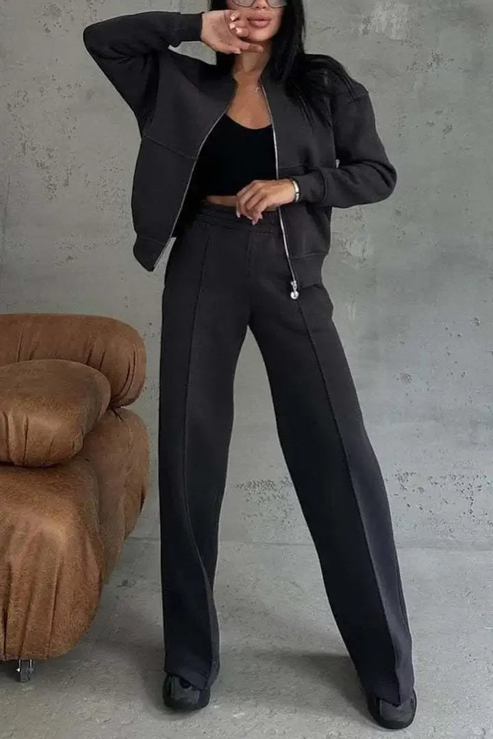 Conjunto Monique, Casaco + Calça (O Favorito do Inverno Europeu)