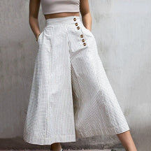 Calça Pantacourt Oversizid Glam