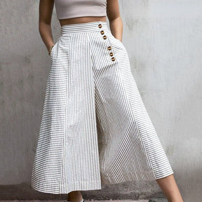 Calça Pantacourt Oversizid Glam