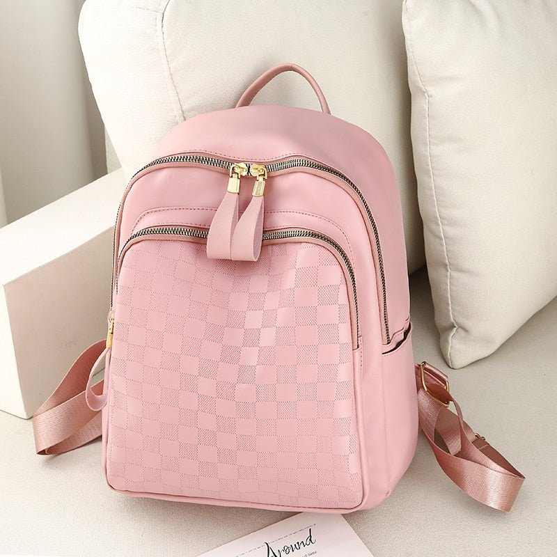 Mochila de Couro Feminina