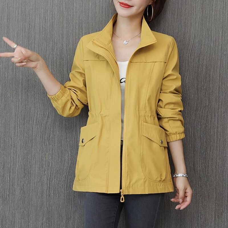 Jaqueta Feminina Casual com Regulador Ethereal
