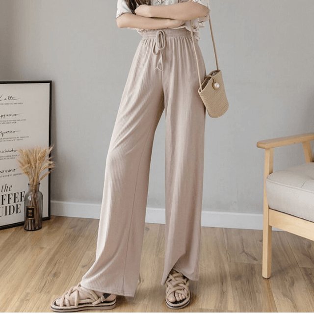 Calça Pantalona Confortável Edgy