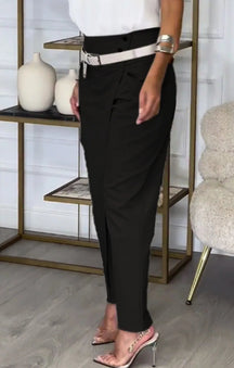Calça Feminina Social Com Saia