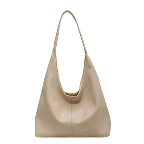 Bolsa Feminina Hobos Couro de Alça Grande Zipper