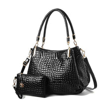 Bolsa de Couro Feminina com Carteira
