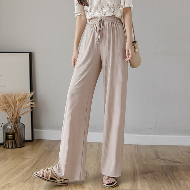 Calça Pantalona Confortável Edgy
