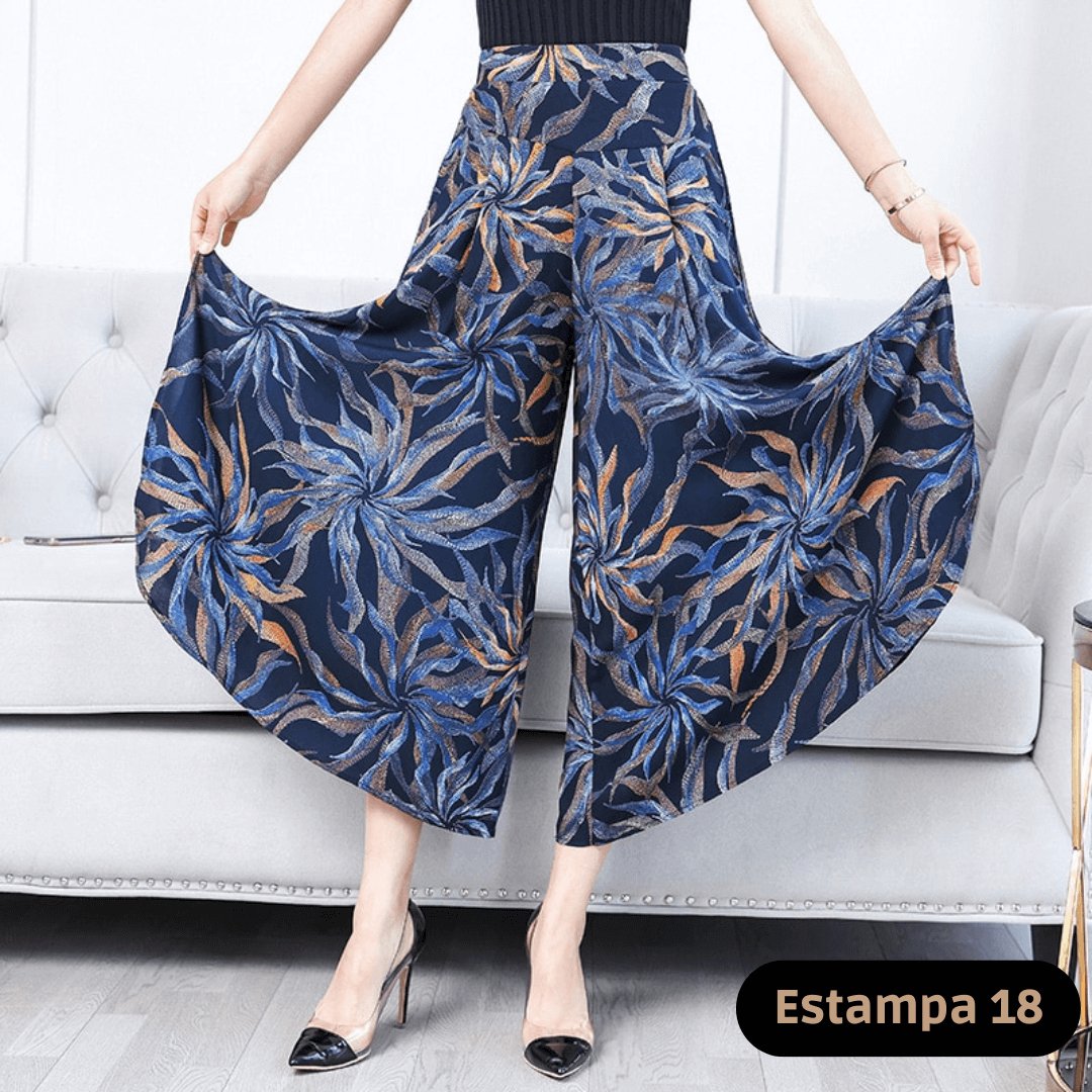 Calça Pantalona de Alfaiataria Timeless