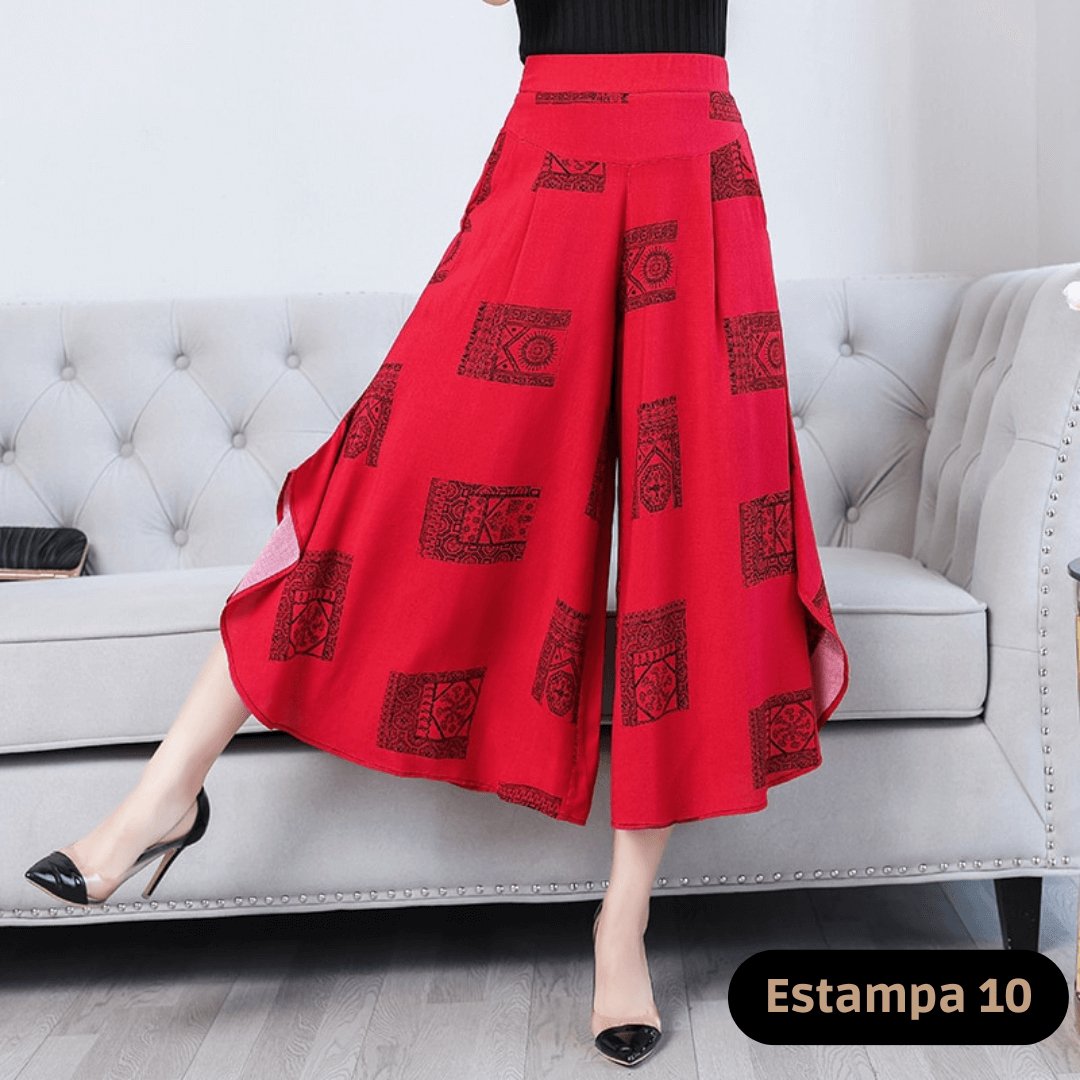 Calça Pantalona de Alfaiataria Timeless