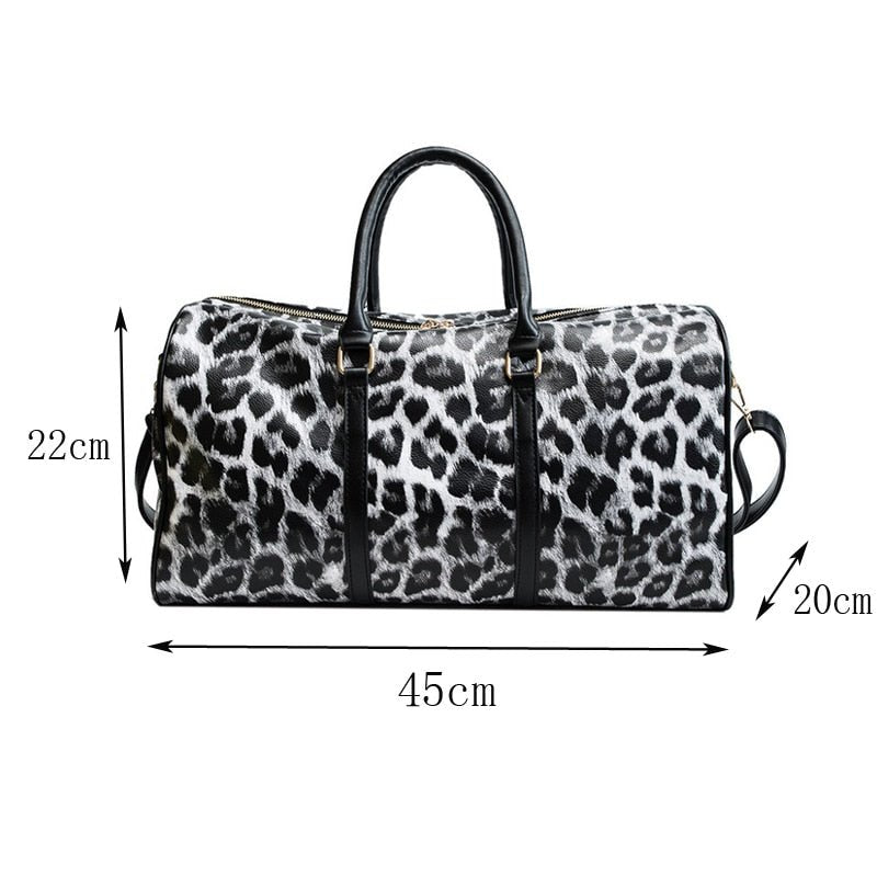 Bolsa de Viagem Feminina de Couro