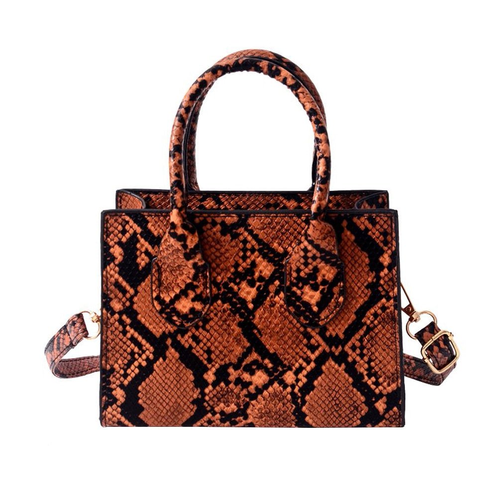 Bolsa de Couro Animal Print
