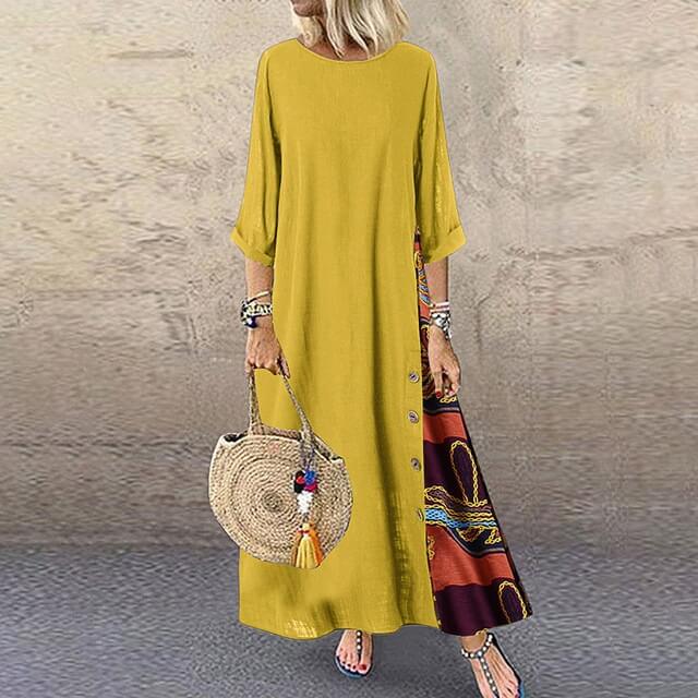 Vestido Longo Vintage Mirage