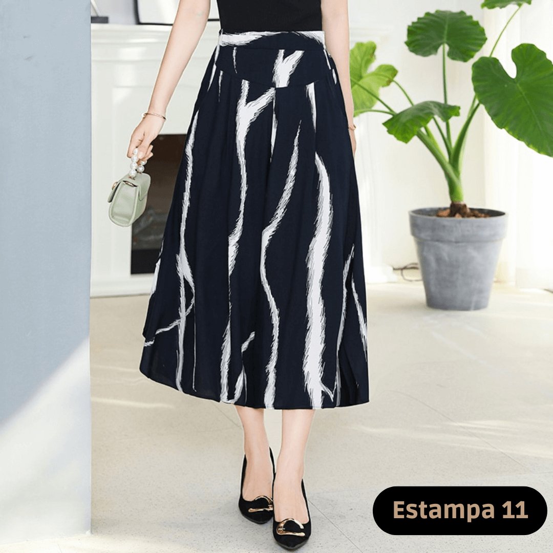 Calça Pantalona de Alfaiataria Timeless