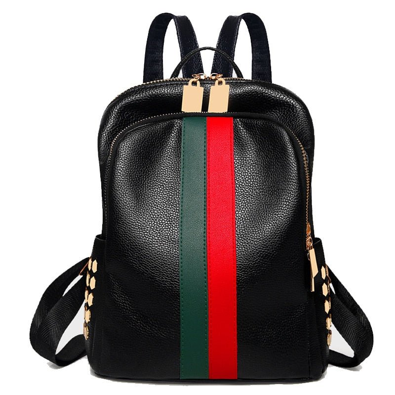 Bolsa Mochila de Couro Feminina