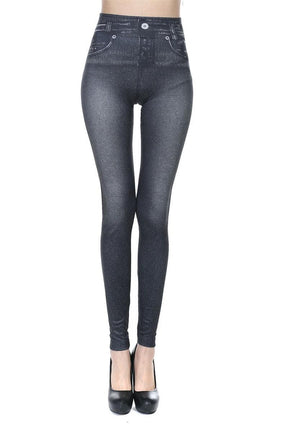 Calça Legging-Jeans Polished