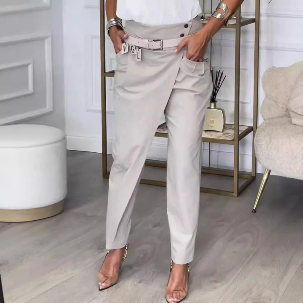 Calça Feminina Social Com Saia
