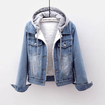 Jaqueta Jeans Feminina Forrada Dreambound