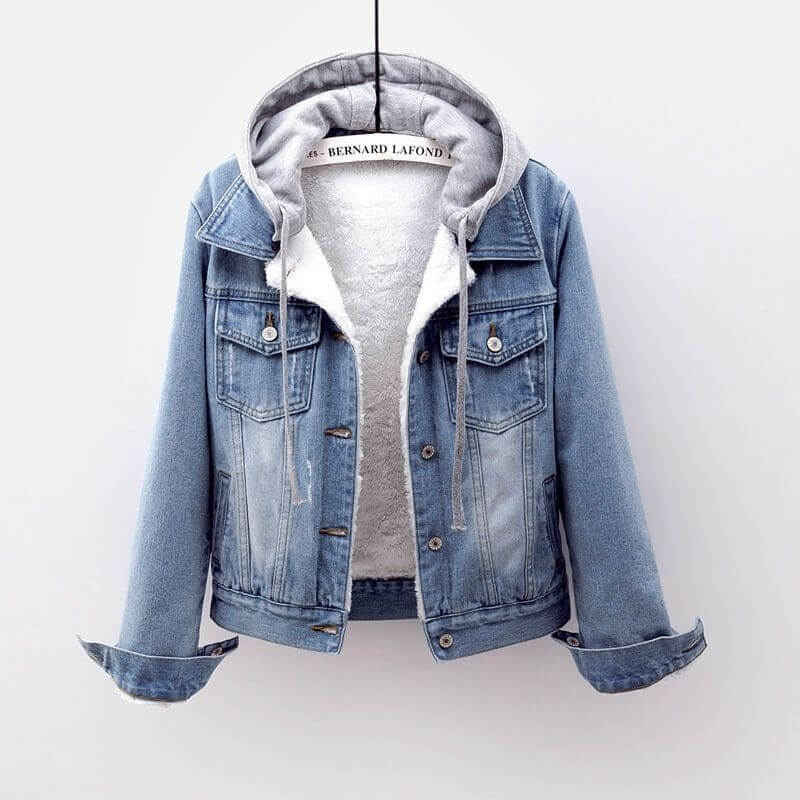 Jaqueta Jeans Feminina Forrada Dreambound