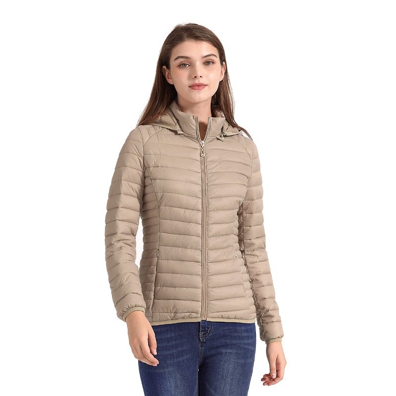 Jaqueta Feminina Impermeável Wrap