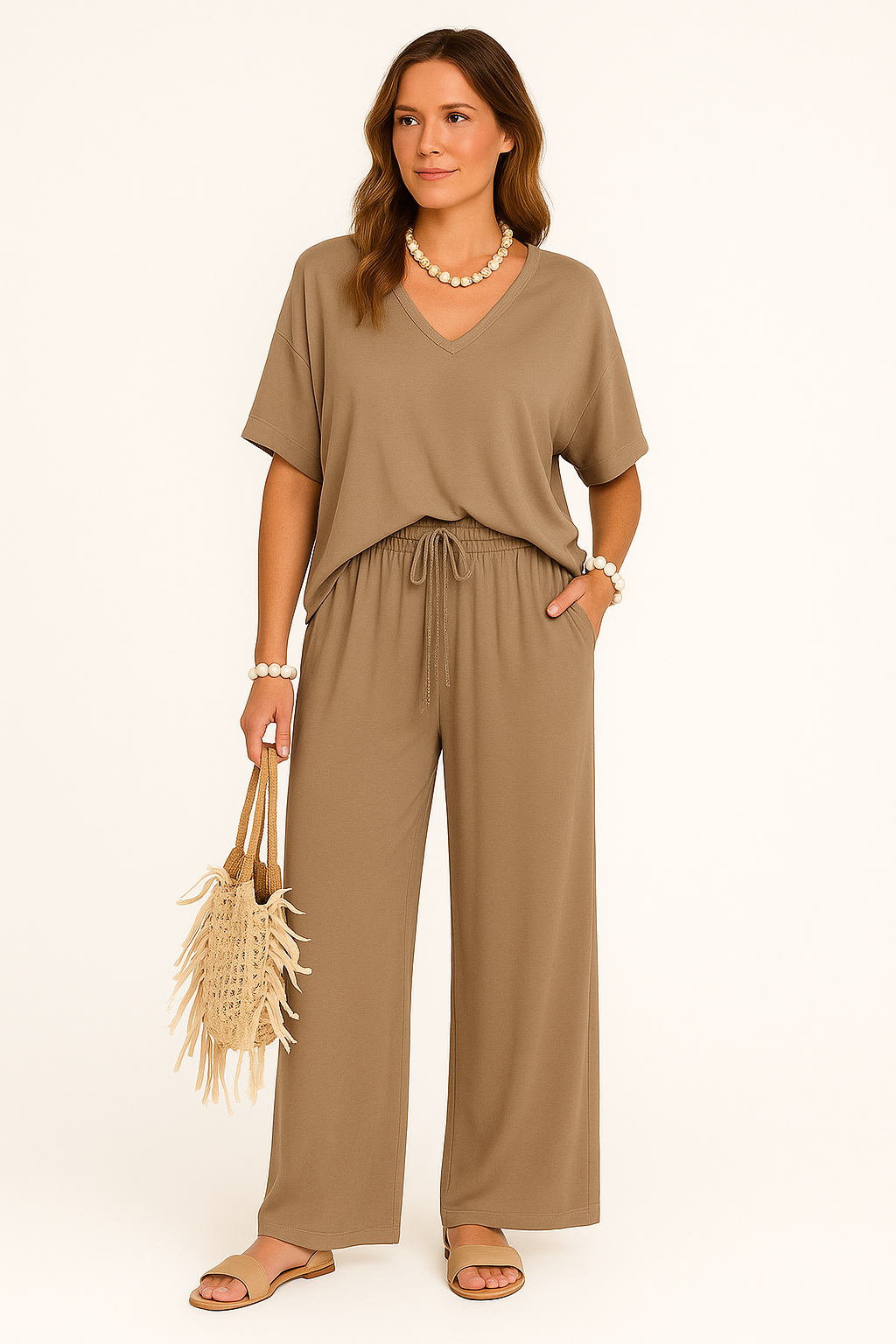 Conjunto Feminino de Verão Roberta – 2 Peças