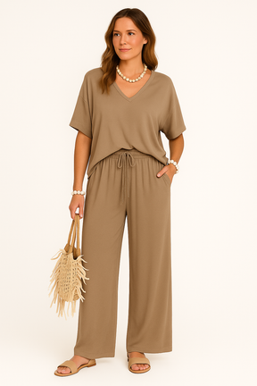 Conjunto Feminino de Verão Roberta – 2 Peças