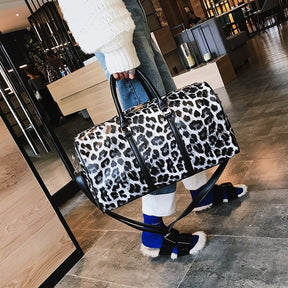 Bolsa de Viagem Feminina de Couro