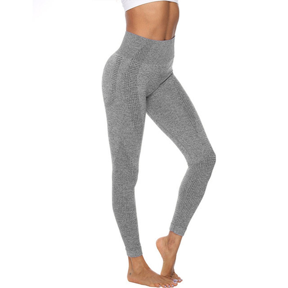 Calça Legging Cintura Alta Sem Costura Trousers