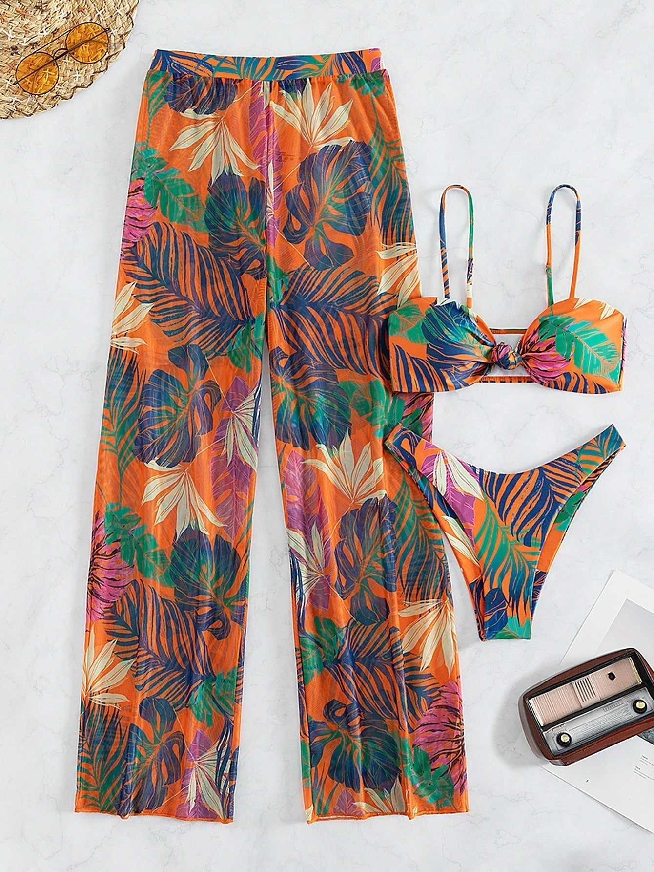 Conjunto de Biquíni 3 Peças Luanna