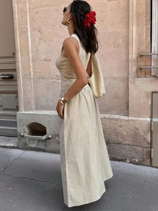 Vestido Midi Internazionale Nude