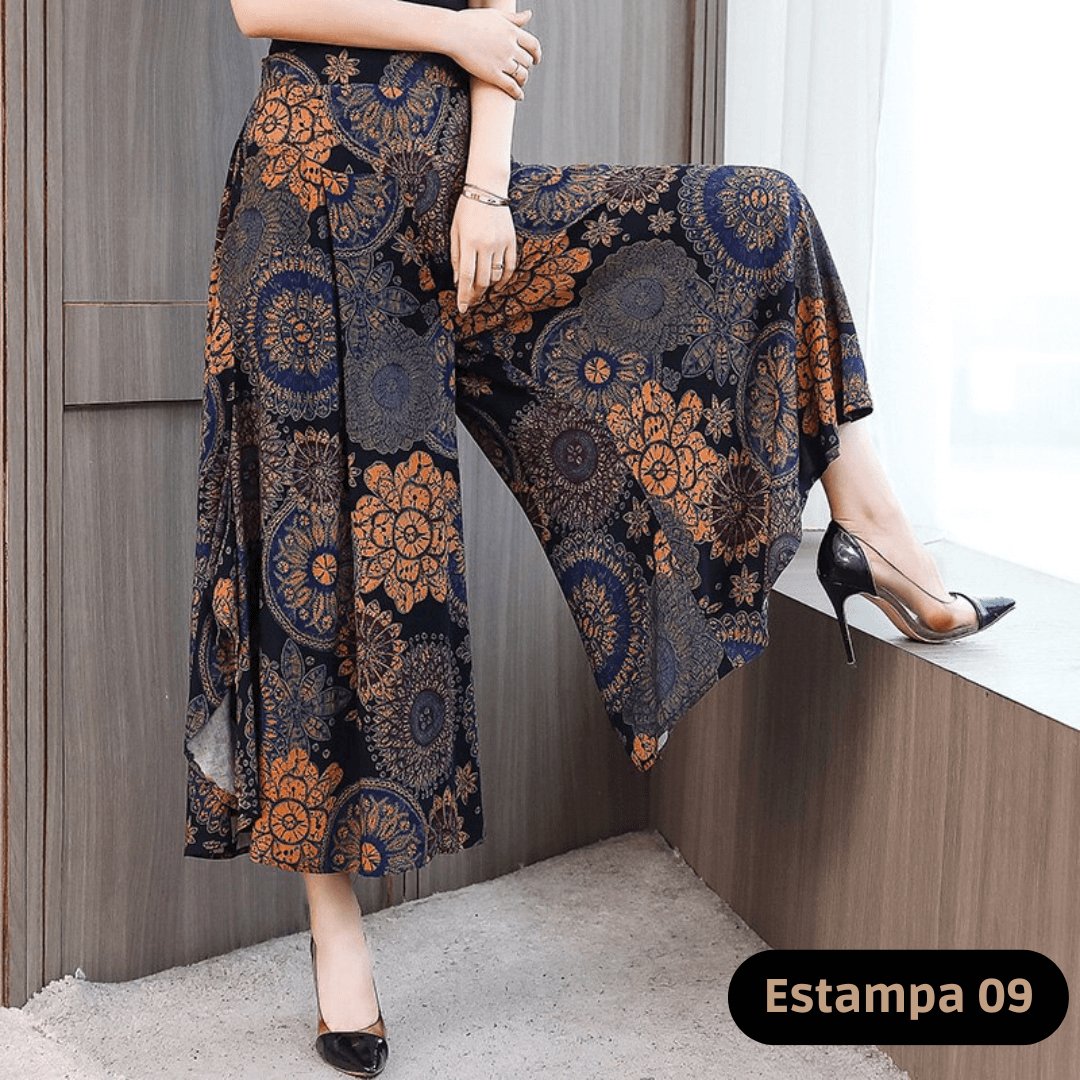 Calça Pantalona de Alfaiataria Timeless