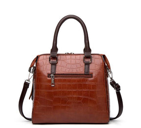 Kit Bolsa Feminina de Couro