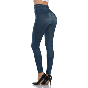 Calça Legging-Jeans Polished