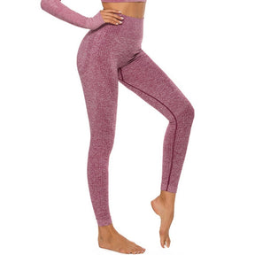 Calça Legging Cintura Alta Sem Costura Trousers