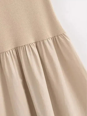Vestido Midi Internazionale Nude
