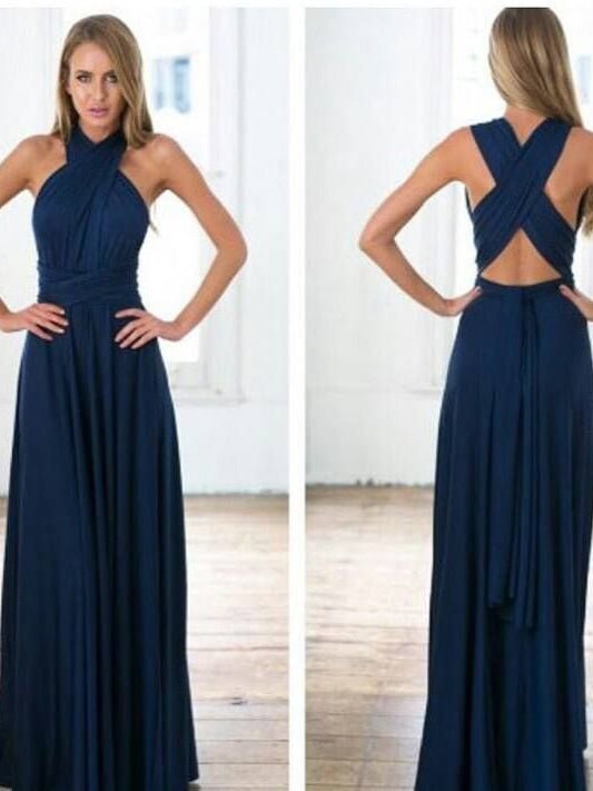 Vestido Longo Feminino Varias Formas Multiuso Festa Casamento formatura  com 20% De Desconto
