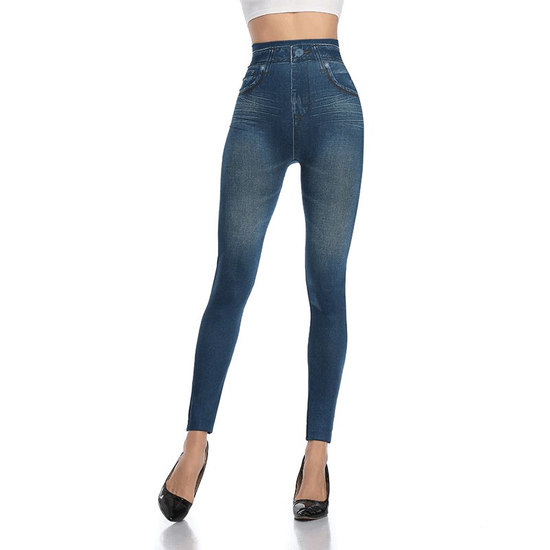 Calça Legging-Jeans Polished
