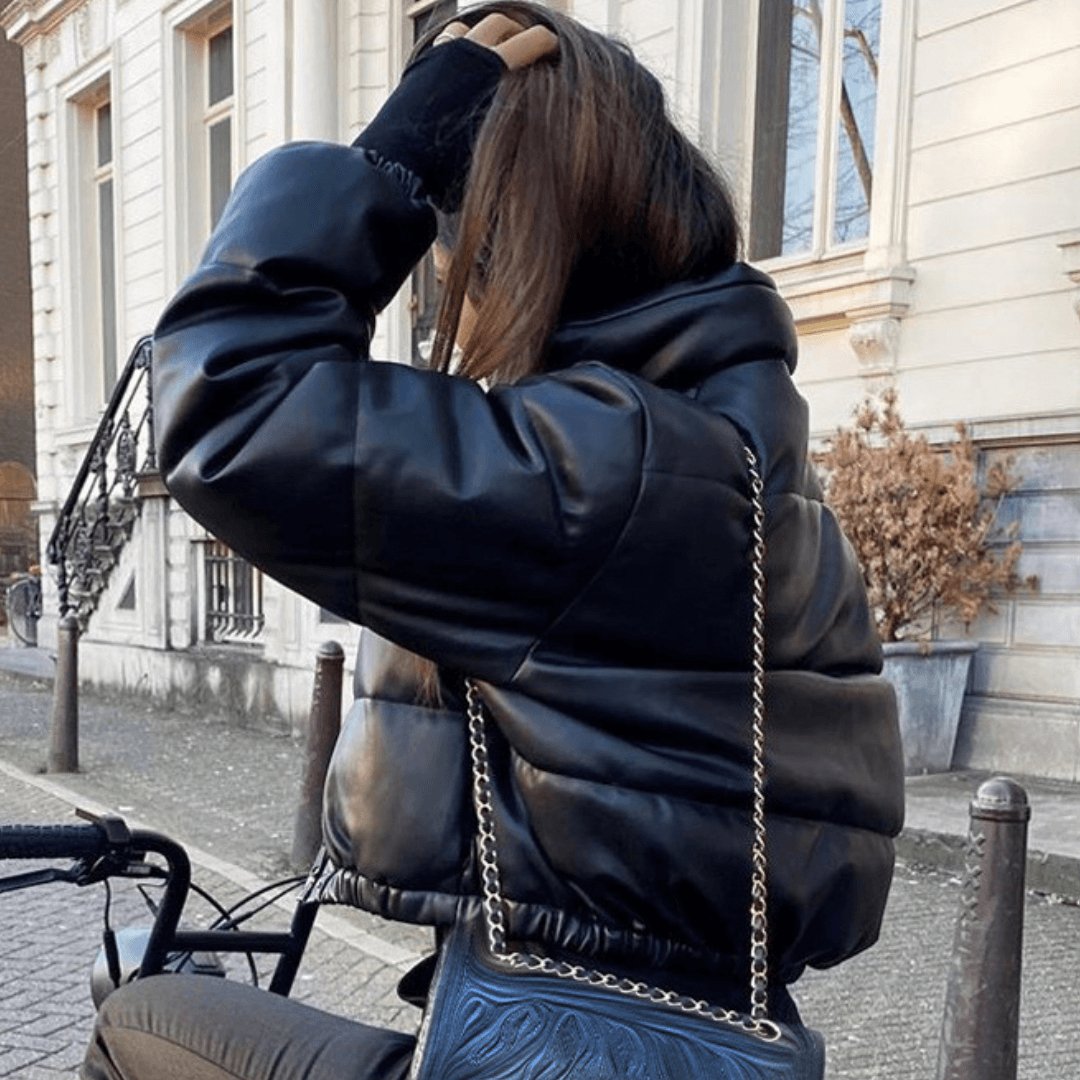 Jaqueta Feminina de Parka Bomber