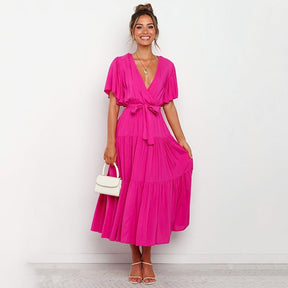 Vestido Feminino Casual Longo Ethereal