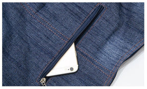 Bolsa Jeans Feminina Saco
