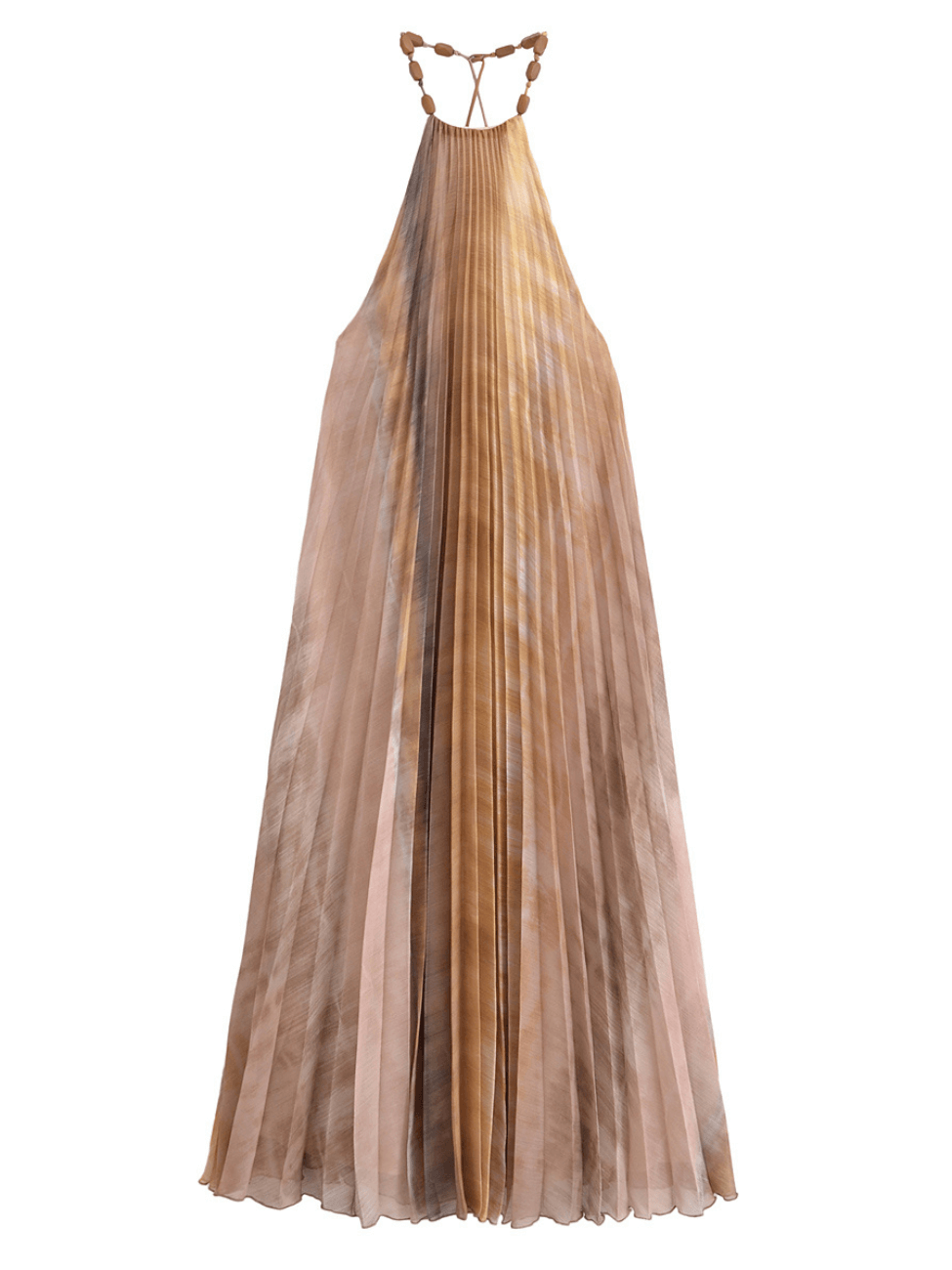 Vestido Longo Plissado Annah