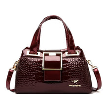 Bolsa Feminina de Couro Casual de Luxo