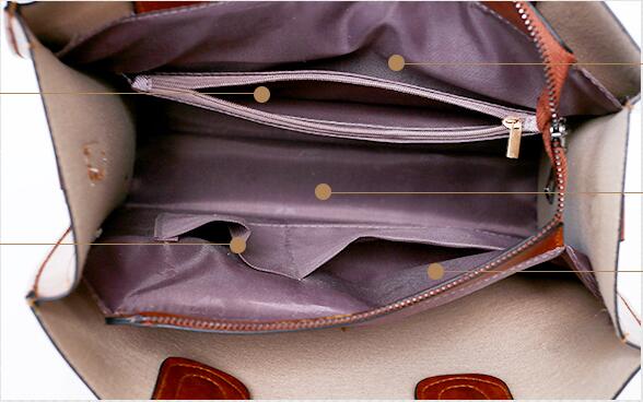 Kit de Bolsas Femininas de Couro