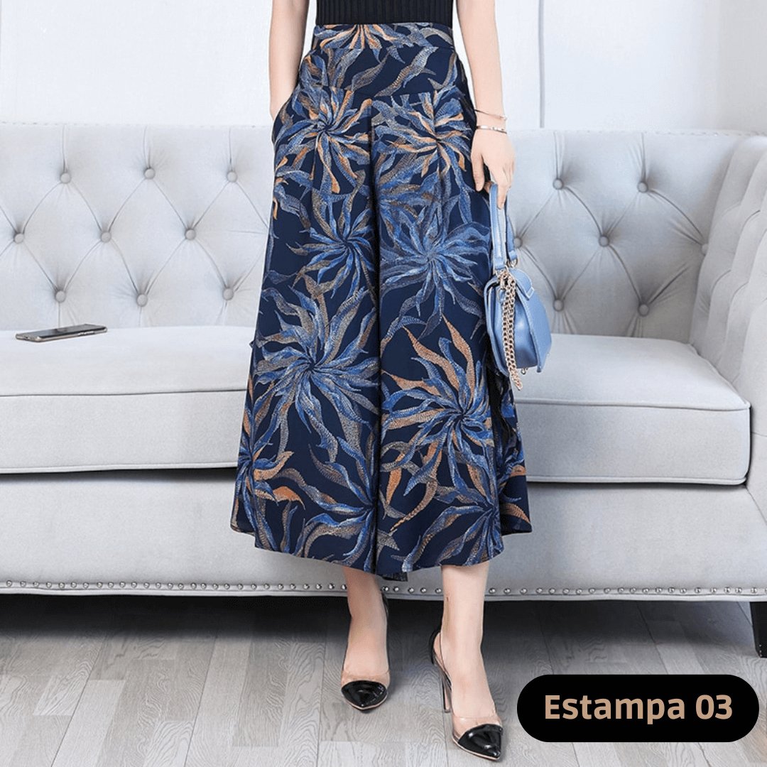 Calça Pantalona de Alfaiataria Timeless