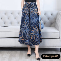 Calça Pantalona de Alfaiataria Timeless