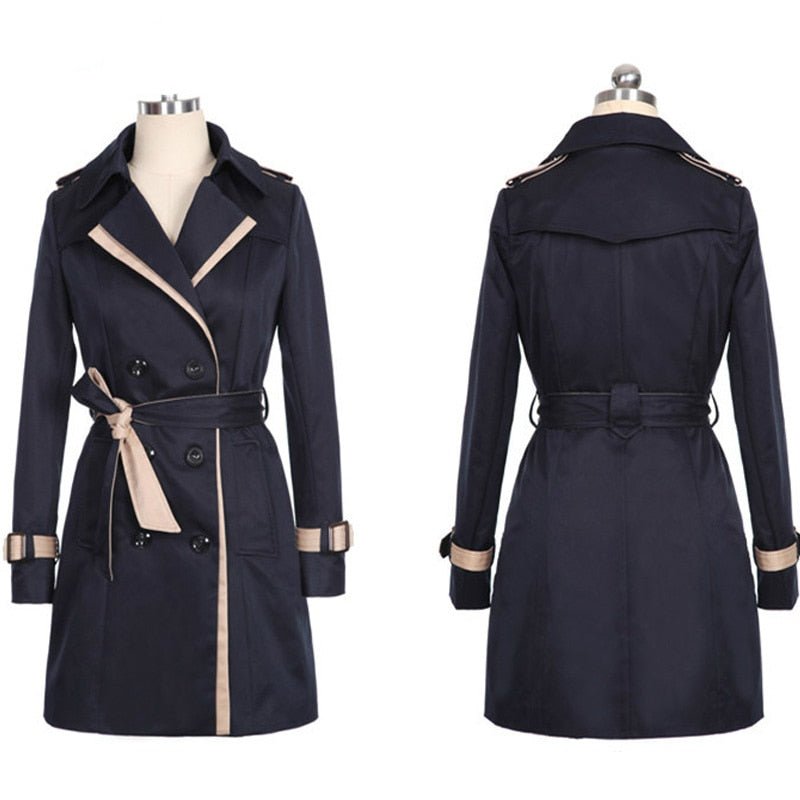Casaco Feminino Parka Acinturado Midnight