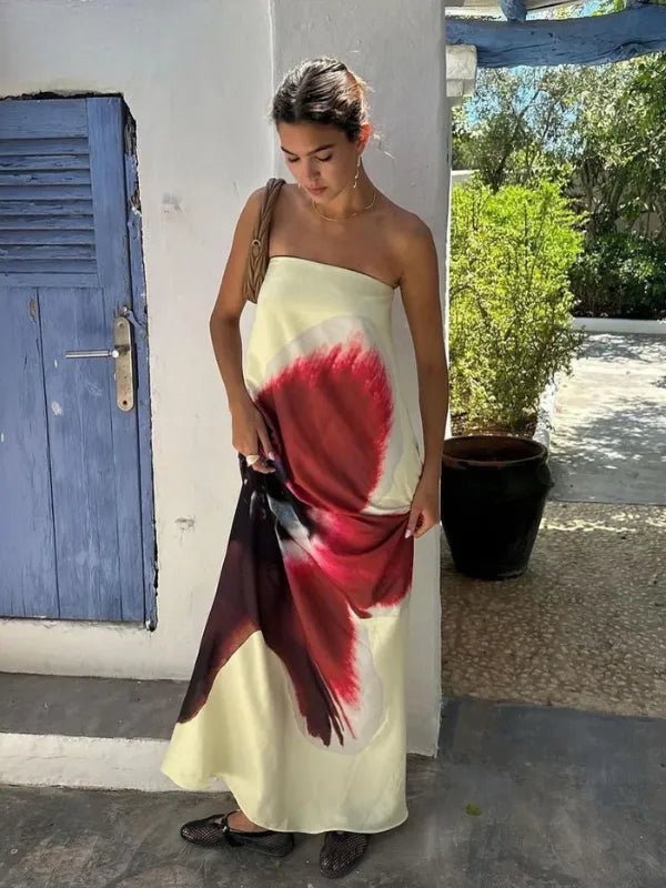 Vestido Tomara que Caia com Detalhe de Fivela Andrea