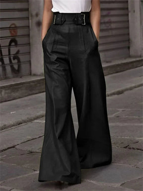Calça Feminina Verde Couro